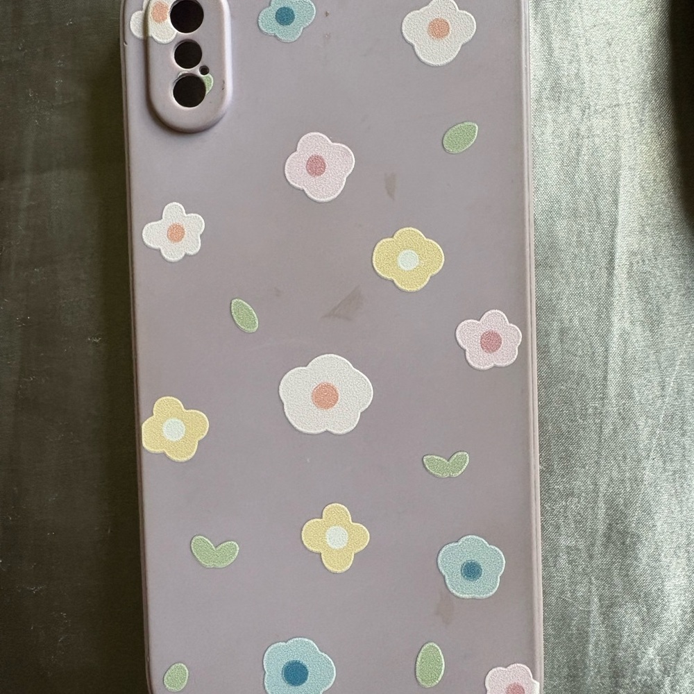 SHEIN Pastel Floral Phone Case - Lavender